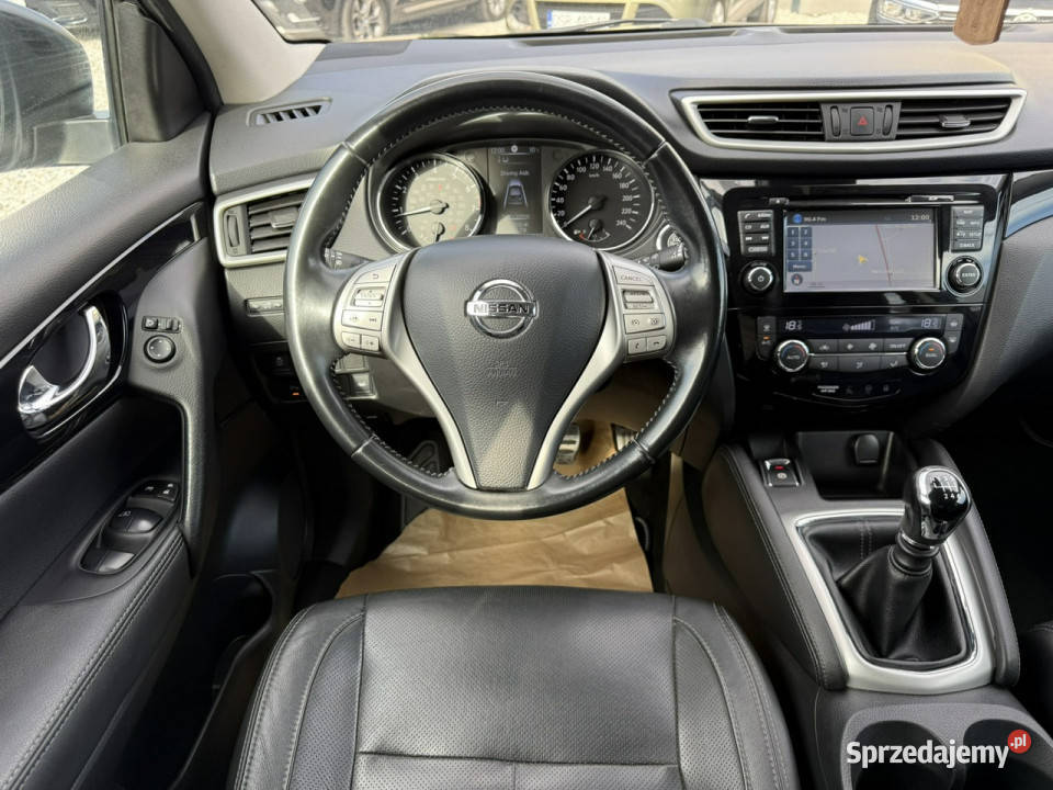 Nissan Qashqai 16 16V DIGT 163 2015r kamera 360 Wrocław