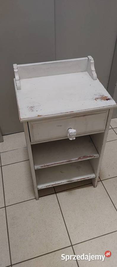 Stolik nocnydrewno IKEA LEKSVIK komoda szafa Warszawa