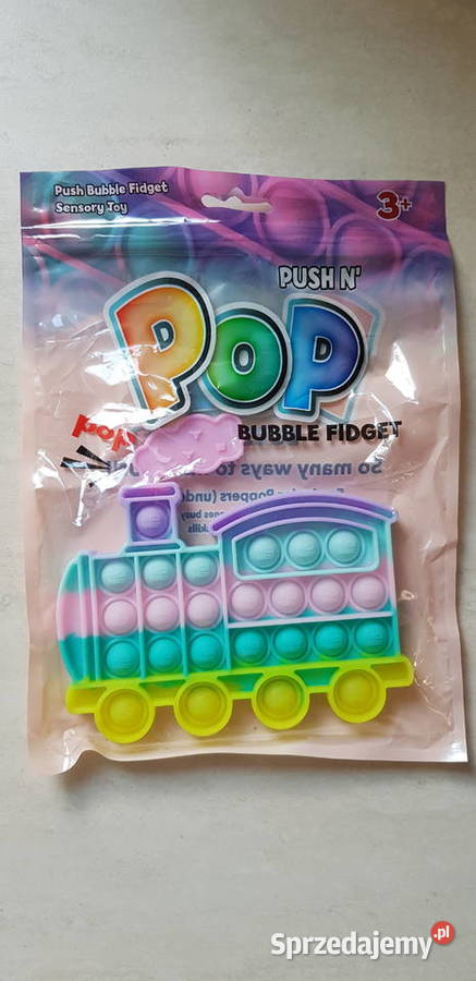Nowy kolorowy popit pop korona robot ciuchcia