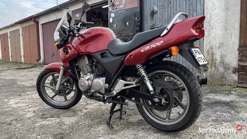 Honda CB500 57 1998 PC32 wielkopolskie Konin