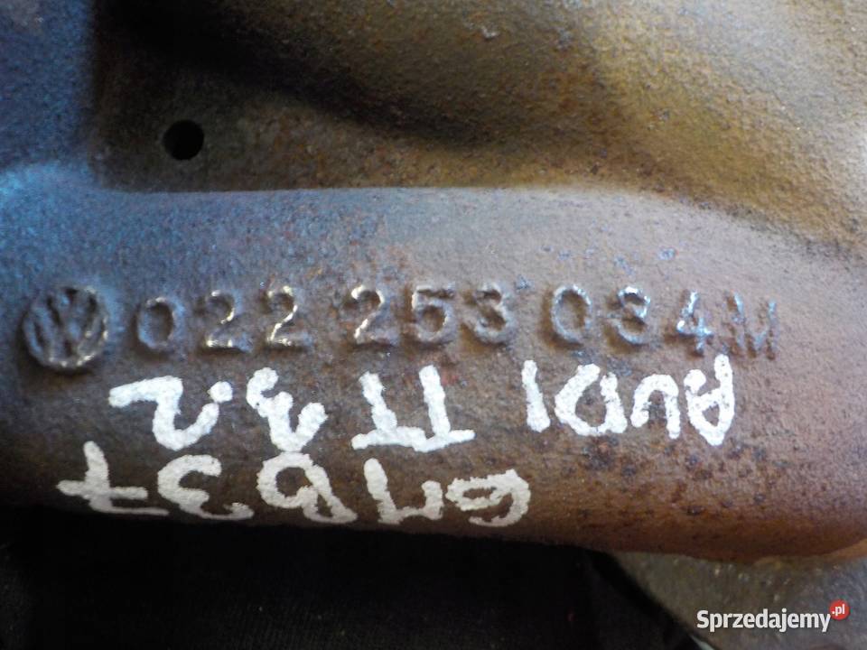 AUDI TT 32 VR6 05r 250 BHE kolektor wydechowy osobowe Suków