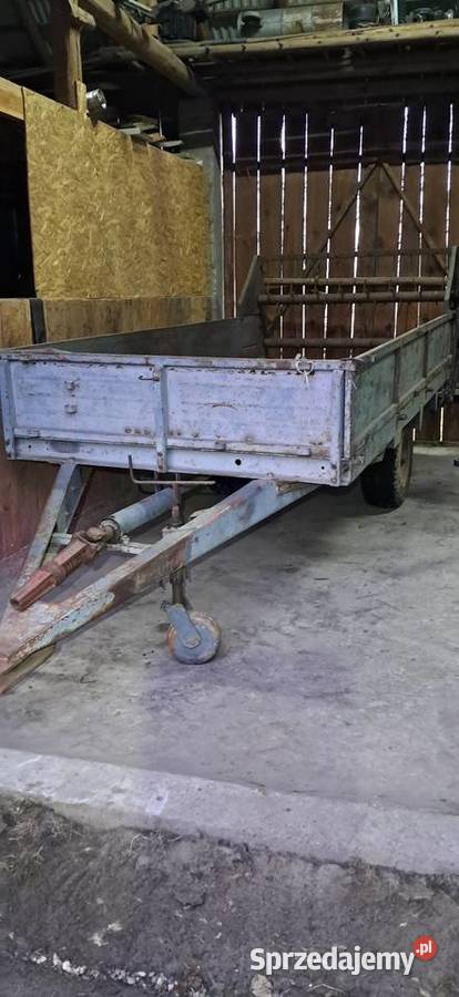 Używany rozrzutnik obornika Rt 21h 25 tony nieuszkodzony Gorenice