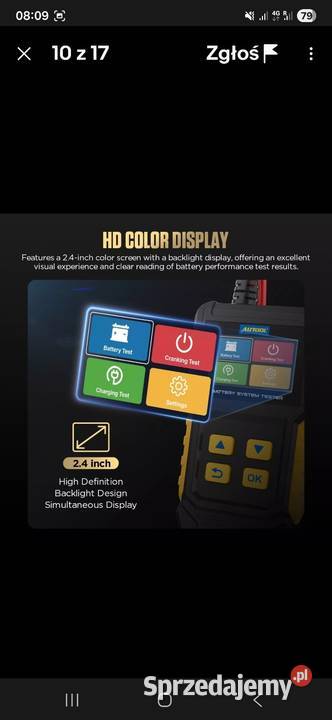 Tester Akumulatorow Autool BT360 dolnośląskie Chojnów