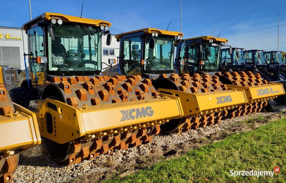 Walec okołkowany XCMG XS135T wielkopolskie Poznań