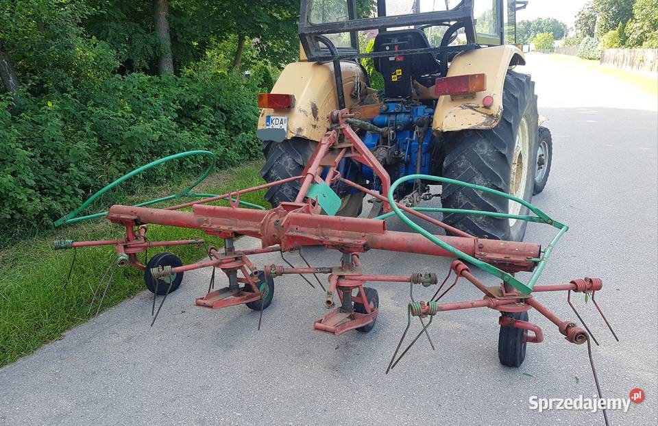 Roztrząsacz karuzelowy Duży 4 pajączki do siana Zgrabiarki i przetrząsacze Dąbrowa Tarnowska