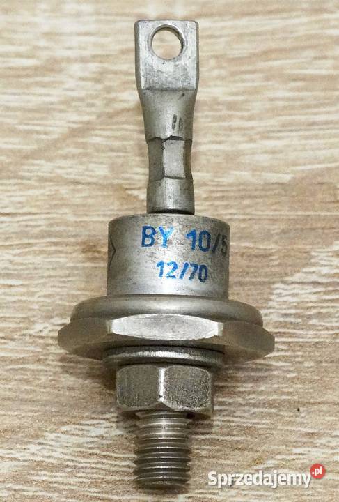 Dioda prostownicza mocy BY 105 10 A 500 V Tewa Gliwice sprzedam