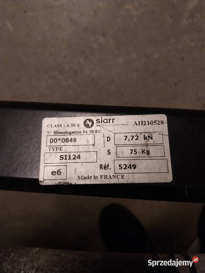 Hak holowniczy renault megane 3 kombi Motoryzacja Warszawa sprzedam