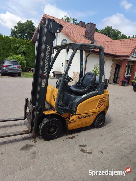 WÓZEK WIDŁOWY JUNGHEINRICH TFG16 PRZESUW BOCZNY Jungheinrich Tubądzin