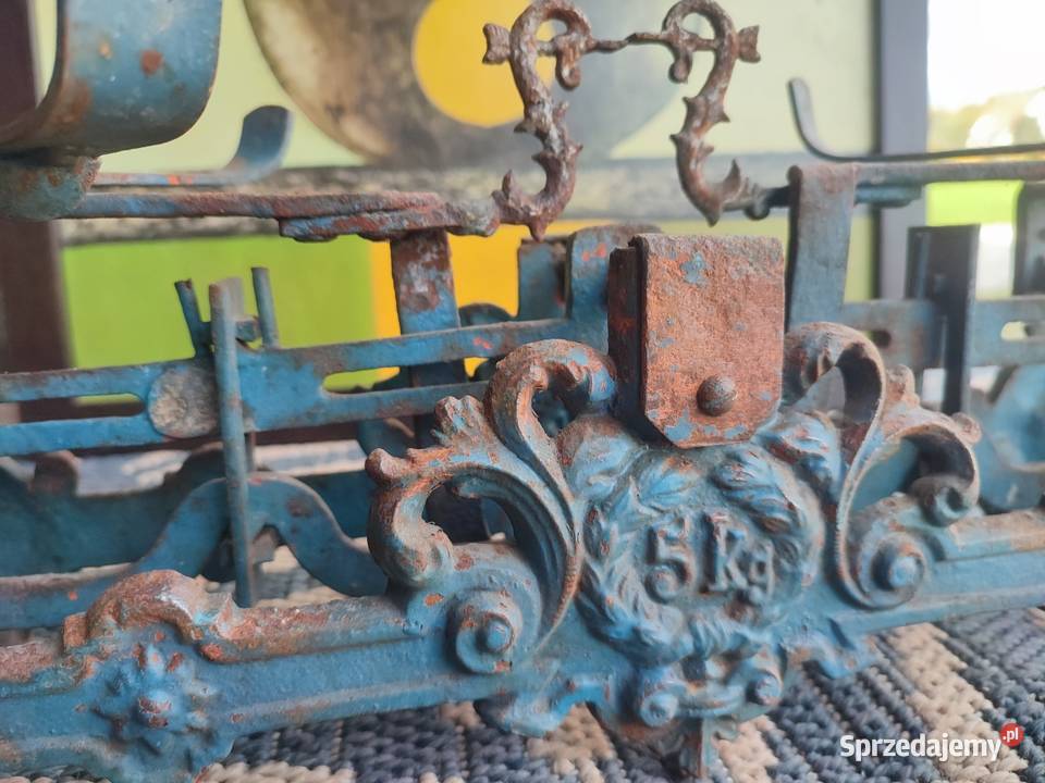 Stara waga szalkowa 5 sprzedam