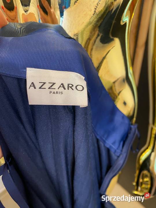 Spódnica plisowana Azzaro Aksamitna Vintage Długie Kraków
