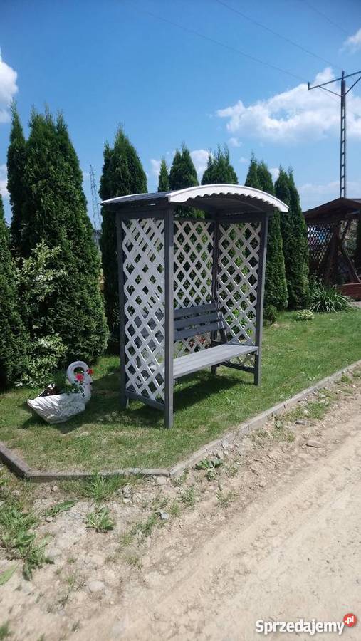 Pergola z ławką Jordanów sprzedam