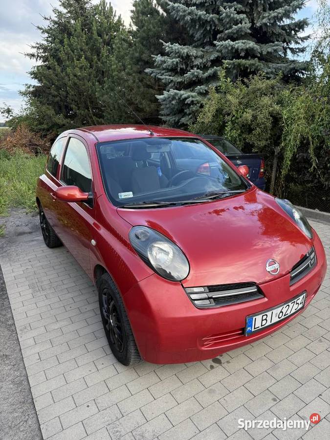 Nissan micra k12 14 benzyna klimatyzacja Międzyrzec Podlaski