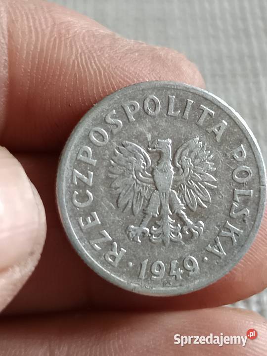 Sprzedam monete 50 gr 1949 r aqaq lubelskie