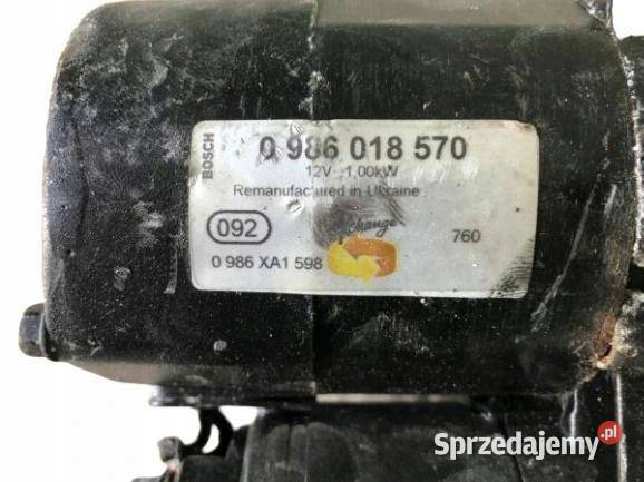 ROZRUSZNIK MERCEDES W169 16 0412 0986018570