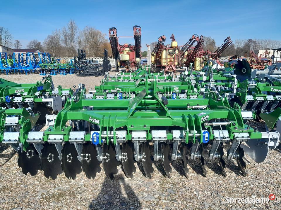 Brona kompaktowa Astat 3 m TOLMET talerzówka Agregaty