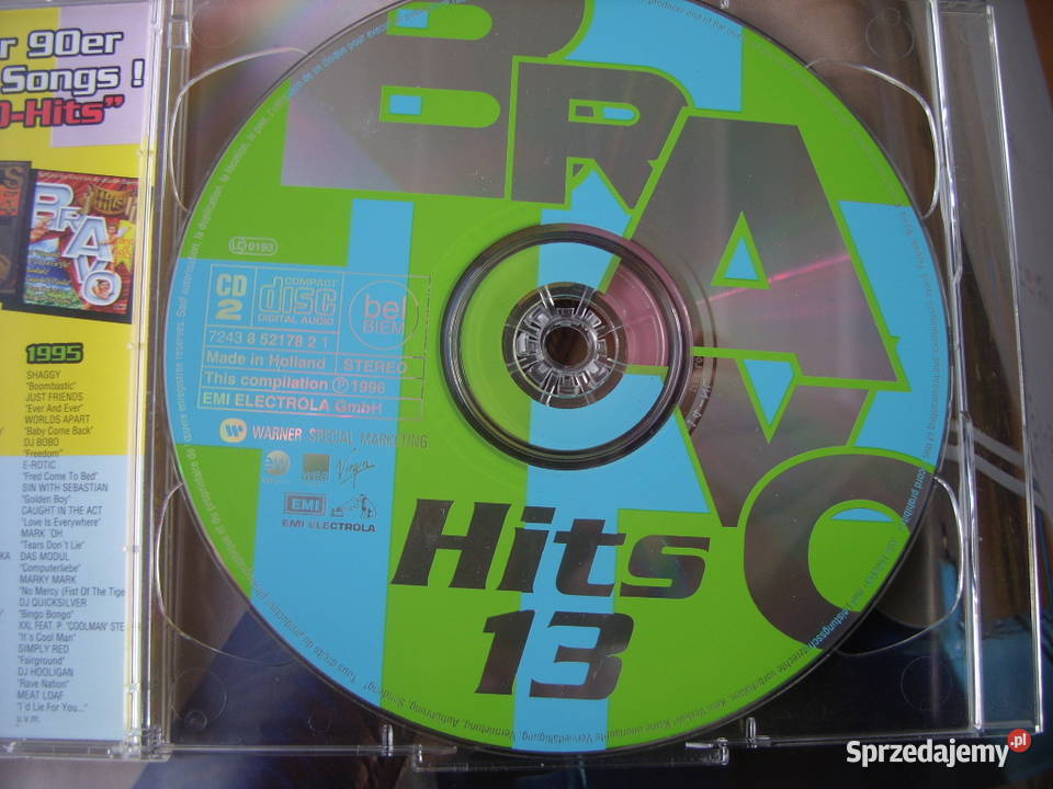 SkladankaCD BRAVO HITS 13 2 CD 1996 Płyty i kasety Wołów