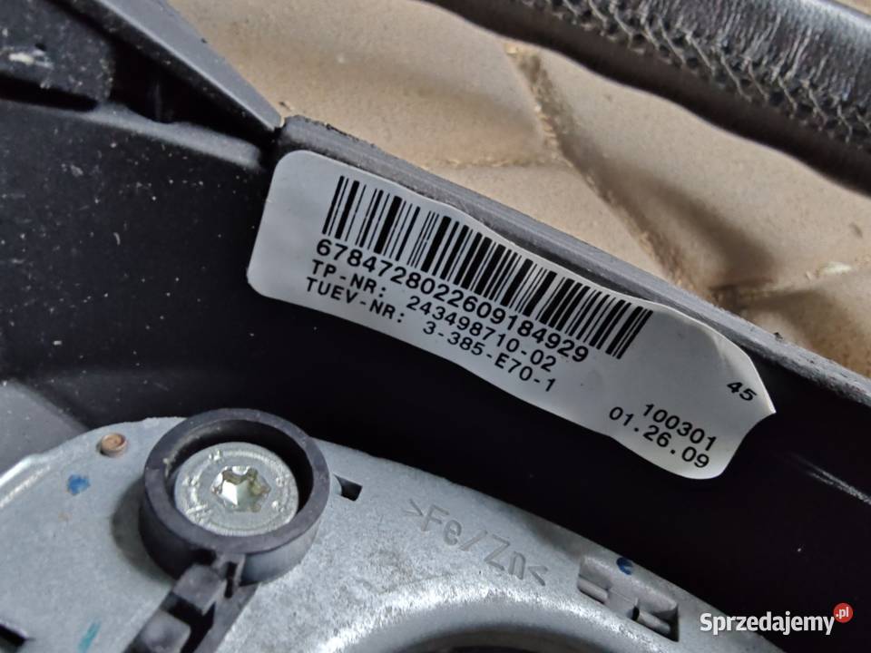 BMW E70 kierownica podgrzewana