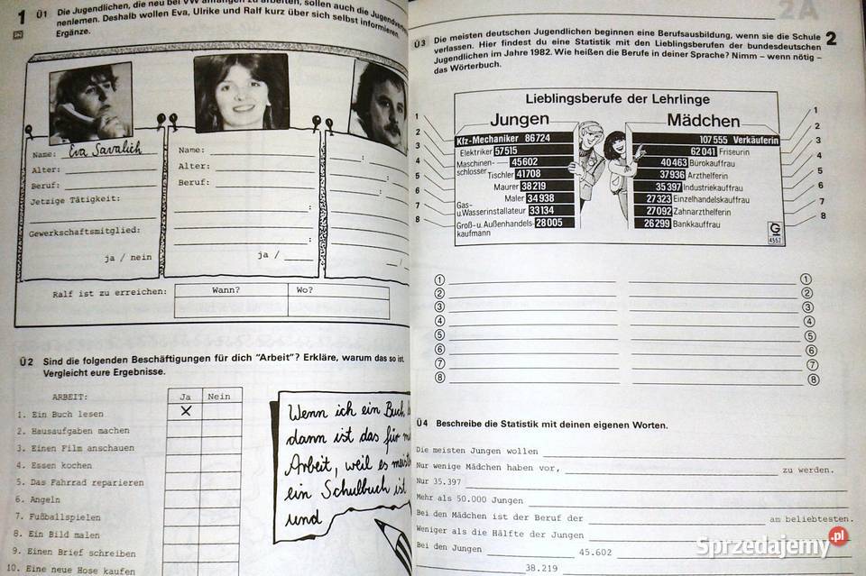 Deutsch konkret 1 Arbeitsbuch Neumer Desmarets Pozostałe Chełm