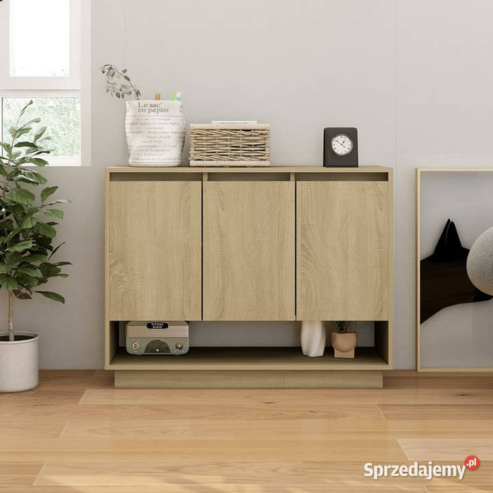 Szafka dąb sonoma 97x31x75 materiał mazowieckie Warszawa