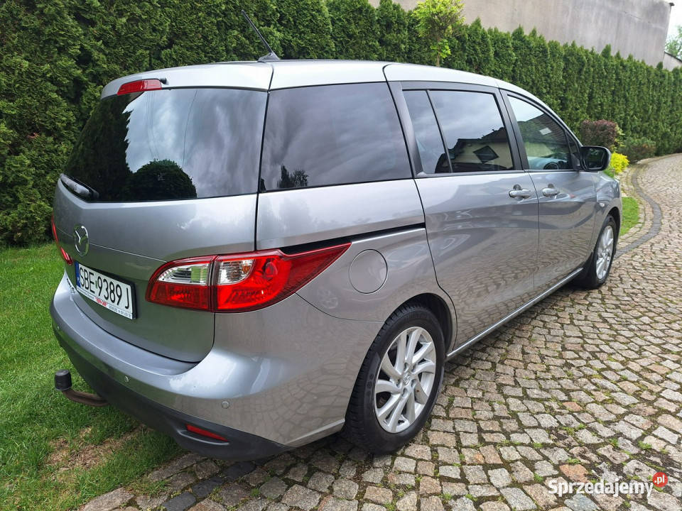Mazda 5 20 CenterLine 7 opsobowa II 2010 przyciemniane szyby Siewierz sprzedam