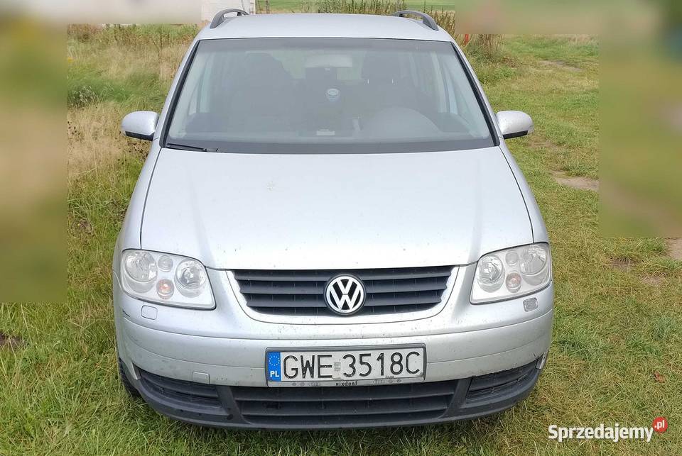 Volkswagen Touran VW TOURAN 20 TDI 140 tanio do Luzino