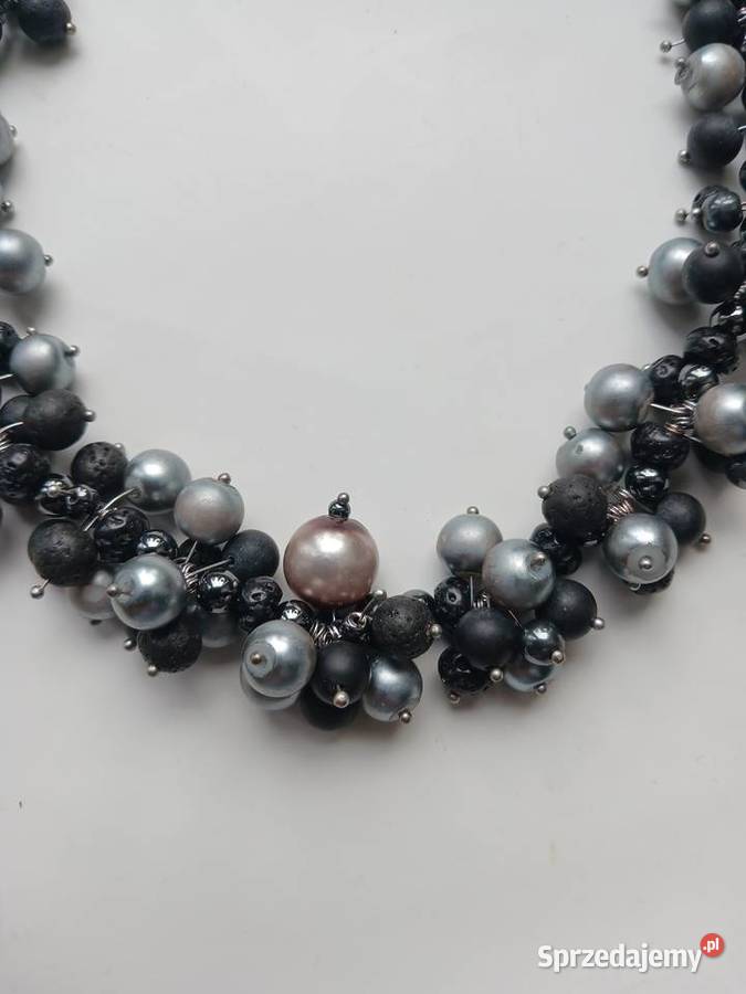 Naszyjnik perłowy krótki Warszawa