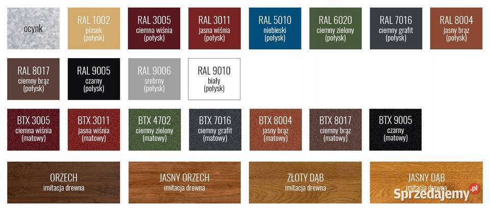 Garaż Blaszany 5x5 5x6 5x7 6x6 dwuspadowy Biały Nasielsk