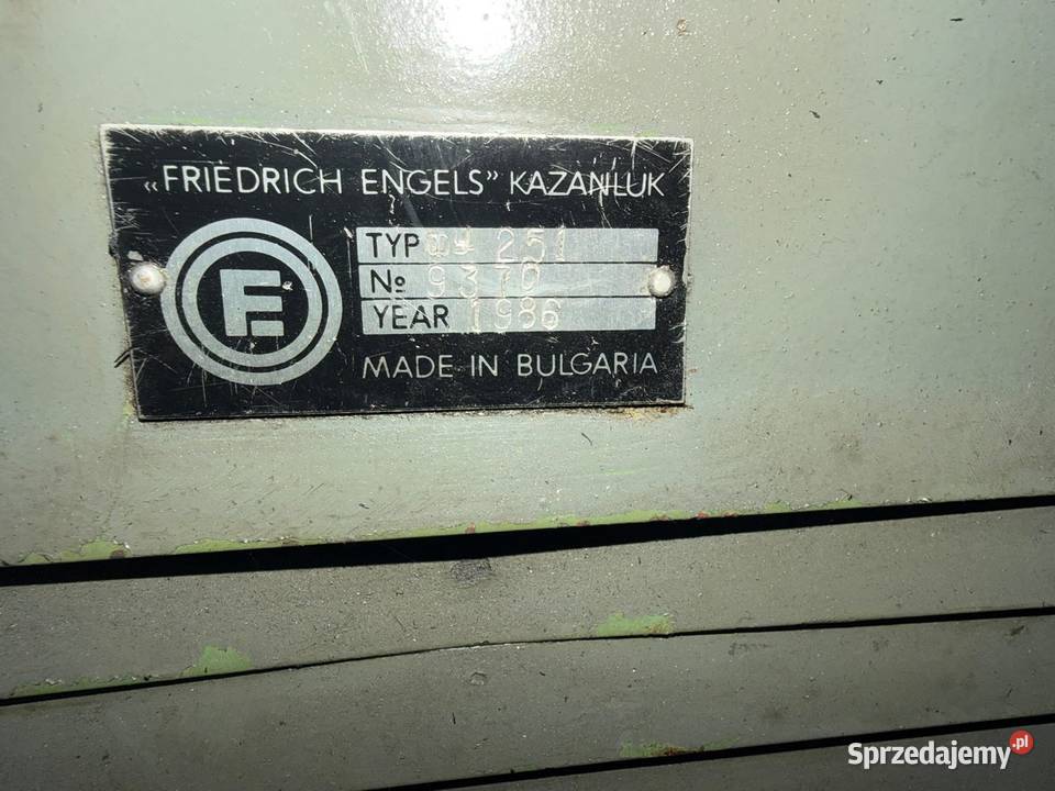 Frezarka Kazanłyk Friedrich Engels TYP 251
