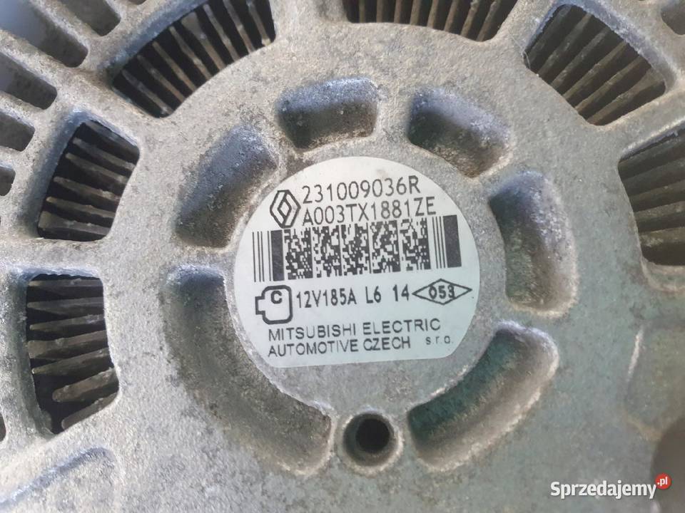ALTERNATOR Renault Talisman 15 DCI 231009036R osobowe Chełm