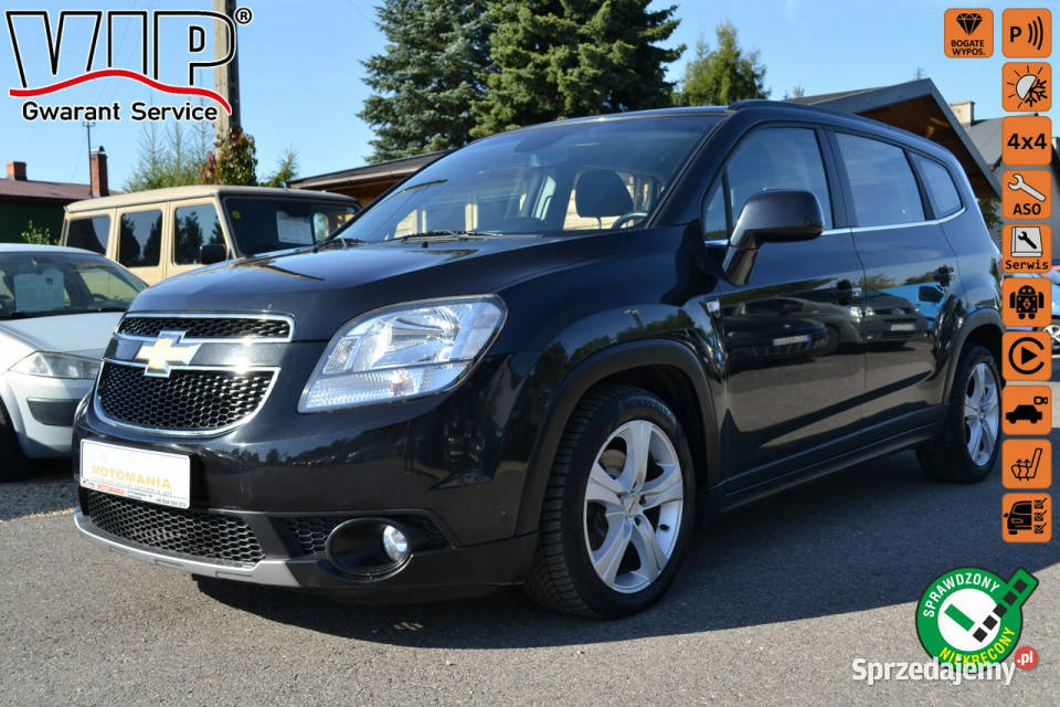Chevrolet Orlando Rok produkcji 2012 śląskie Częstochowa