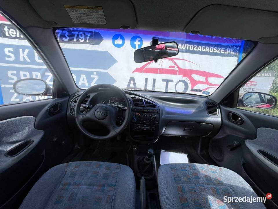 Daewoo Lanos 15 BenzynaDł Opłaty Wspomaganie HAK Wrocław