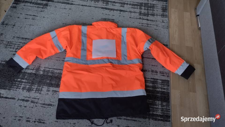 Kurtka zimowa robocza Nowa rozmiar L pomarańczowy Czarzyzna