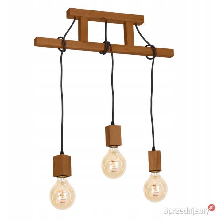 Lampa wisząca JACK Milagro 3xE27 dąb MLP4357 opolskie sprzedam