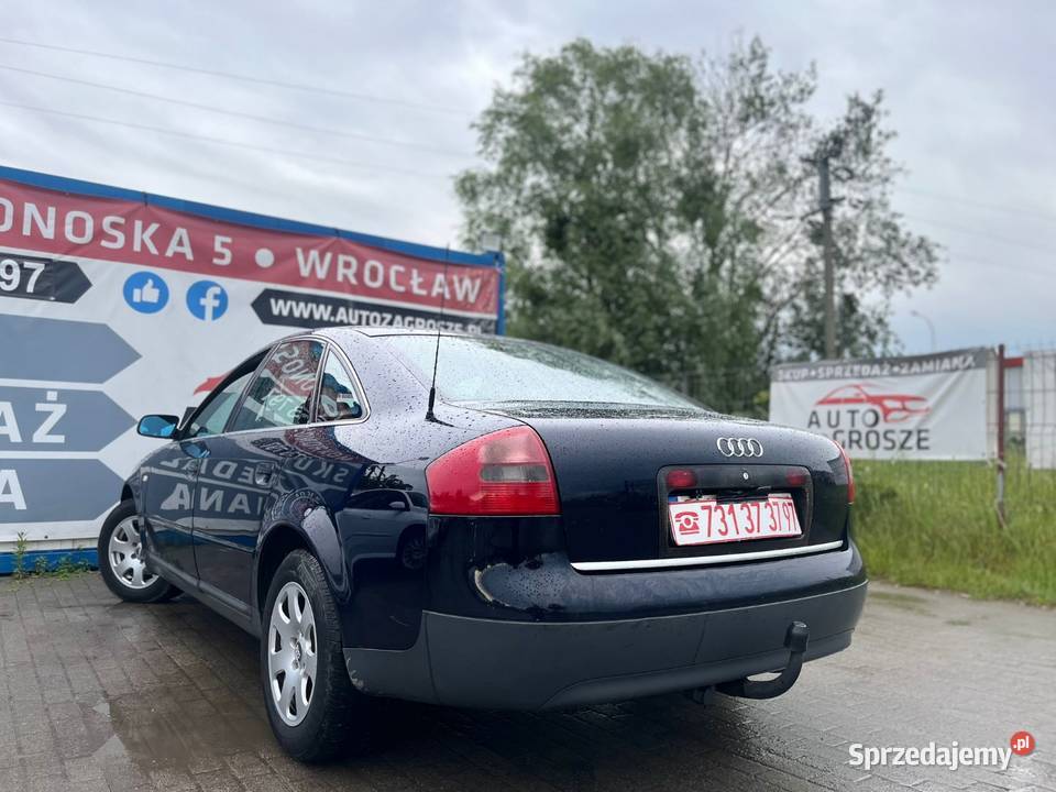 Audi A6 25 TDI Alufelgi Klima HAK Zadbany nieuszkodzony Wrocław sprzedam