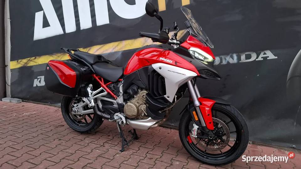 Ducati Multistrada 2021 czerwony