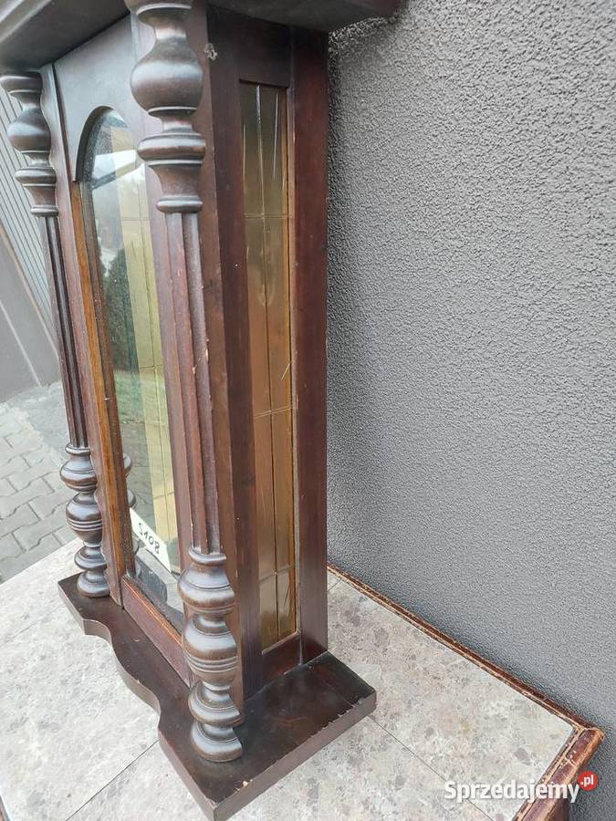 S108 Skrzynia obudowa starego zegara szafka