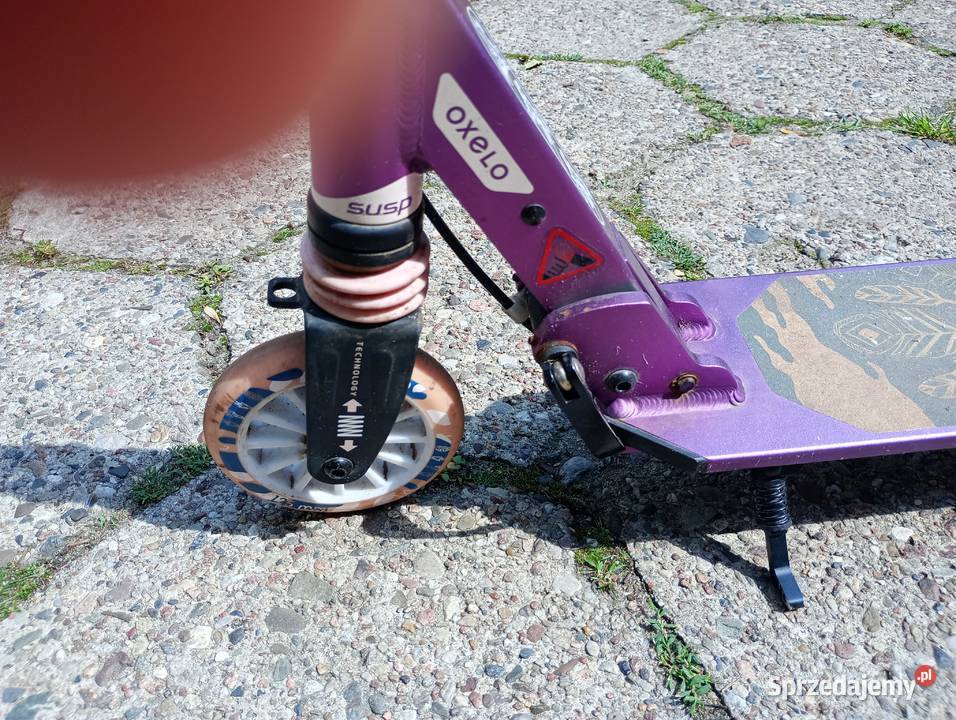 Hulajnoga dzieci Mid 5 fioletowa Rowerki i pojazdy Warszawa