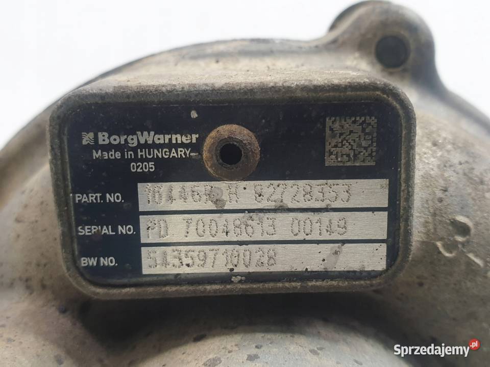 TURBOSPRĘŻARKA Renault Megane III 15 DCI TURBO osobowe Chełm