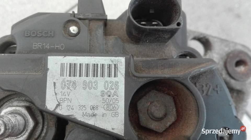 ALTERNATOR VW LT 28 TDI 074903026 Kiełczyna