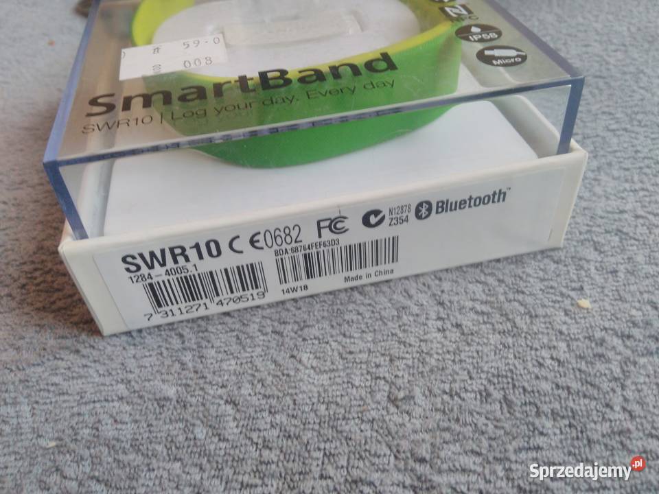 Sony Smartband 2 Czarny opaska smart SWR12