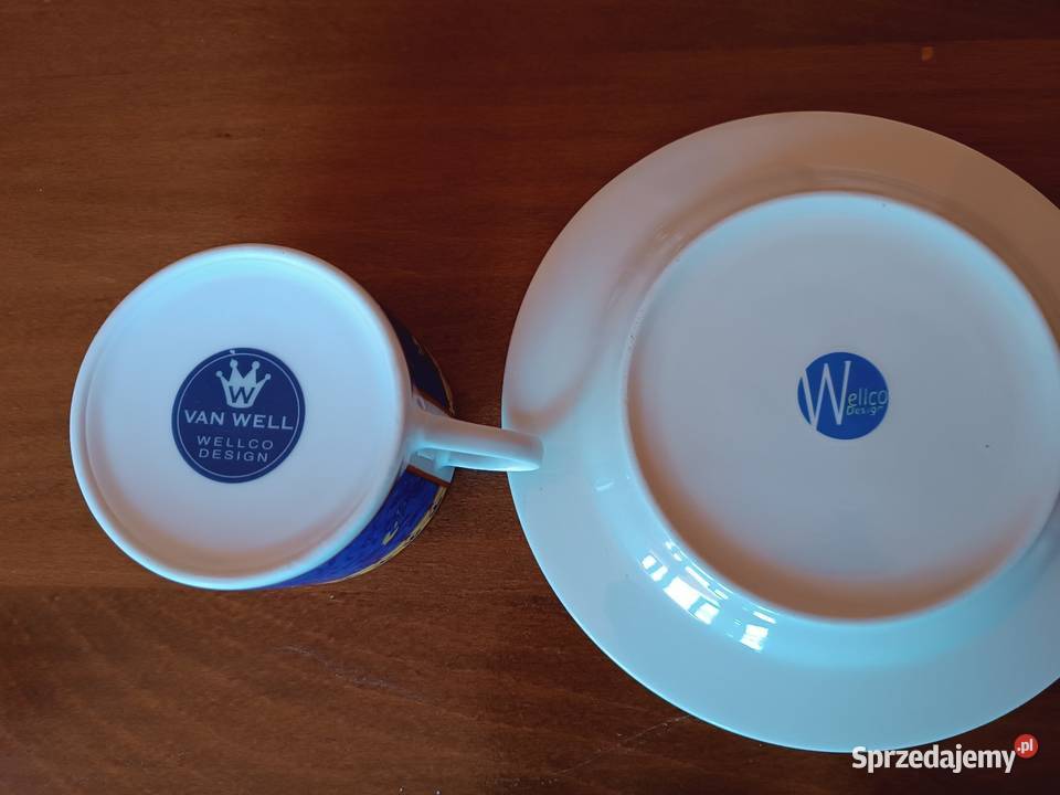 Komplet świąteczny do herbatykawy Wellco Design sprzedam