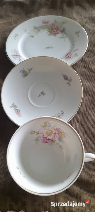 Rosenthal filiżanka trio do kawy herbaty Pleszew