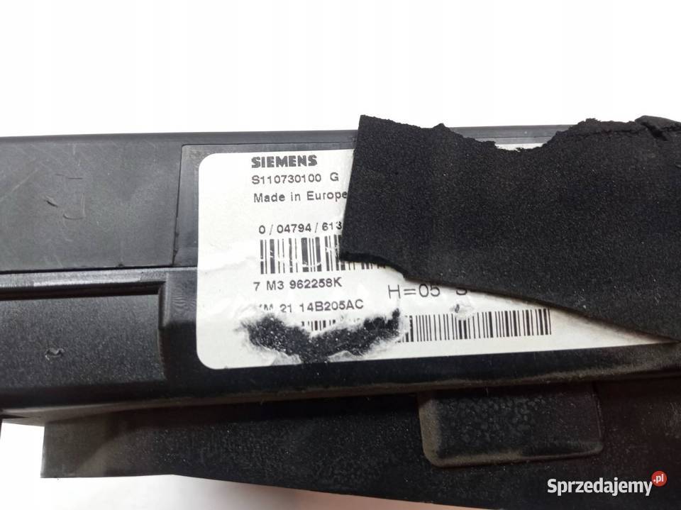 SKRZYNKA BSI 7M3962258K S110730100G VW