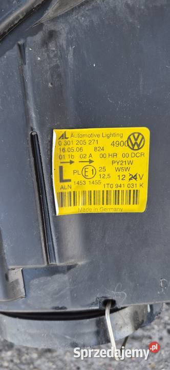 Oryginalne lampy BiXenon VW Touran Dolice sprzedam