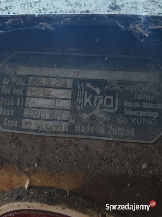 Sprzedam siewnik Poznaniak Siewniki i sadzarki Broniewo