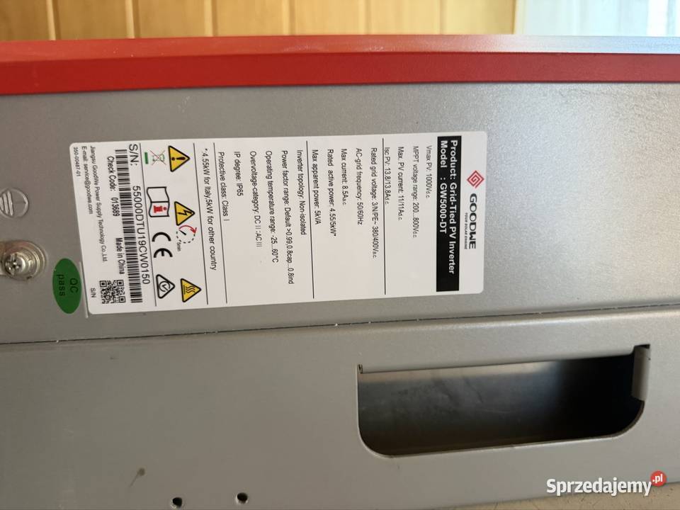 Falownik GoodWe 5kw małopolskie Nidek