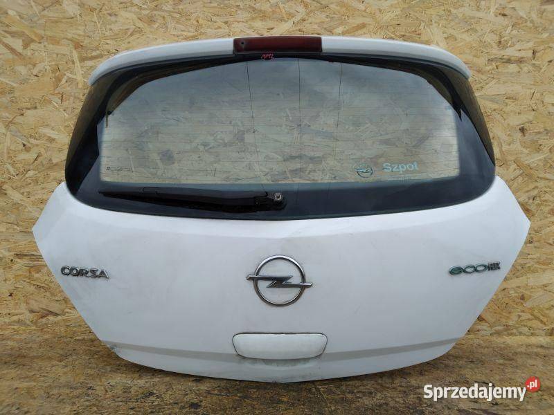 TYLNA KLAPA TYŁ POKRYWA BABAŻNIKA TYŁ SZYBA OPEL Rudziniec