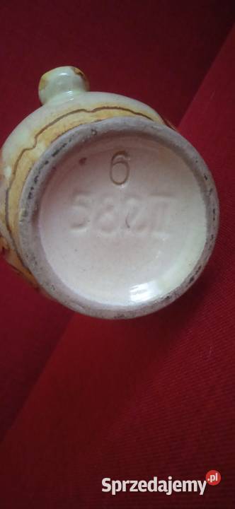 Ozdobny ręcznie malowany flakonik Świdnica