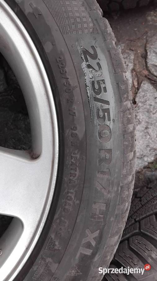 Koła Renault 22550r17 z oponami zima Oława