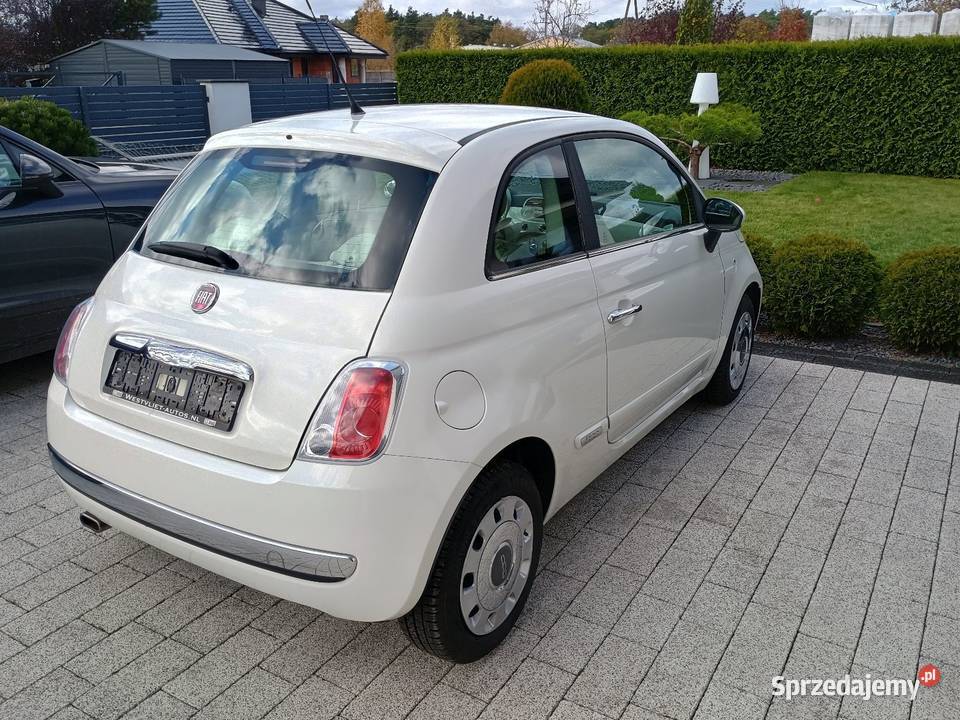 Fiat 500 jasny środek klima książka serwisowa wielkopolskie